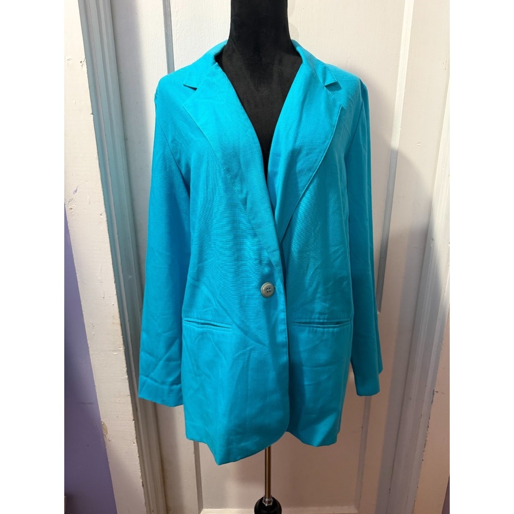 Sag Harbor Blue Lightweight Blazer in 14